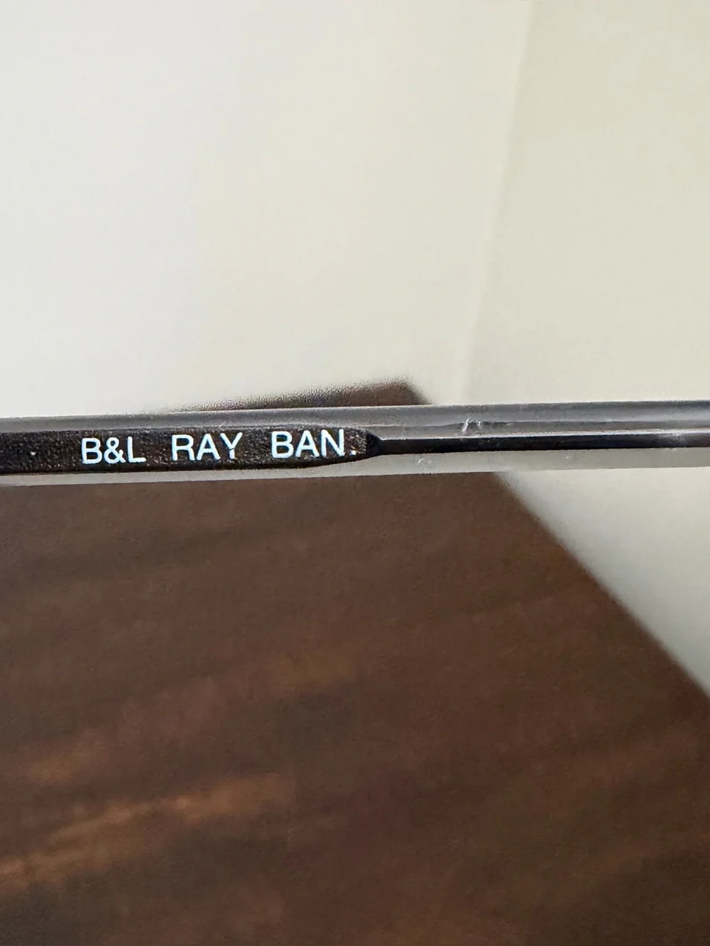 Ray-Ban Vintage Sidestreet Mirrored Sunglasses Bausch & Lomb